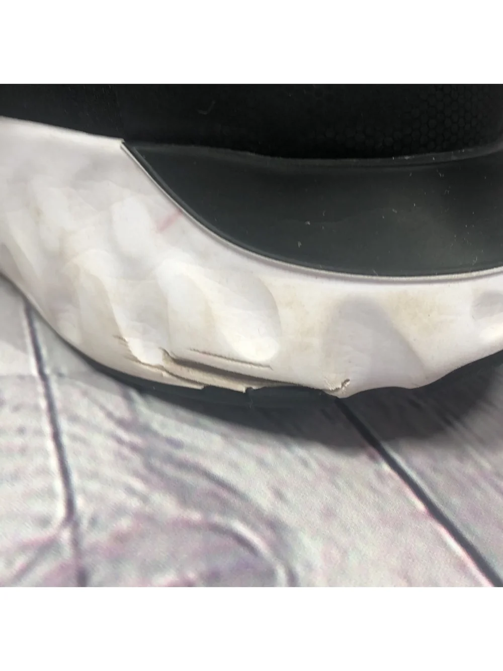 Black Nike Renew Running Shoes - Back View
